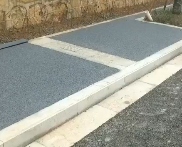 透水地坪施工视频